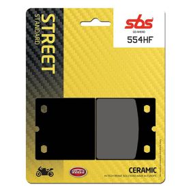 Kit de plaquettes de frein SBS 554HF en composé céramique pour BMW