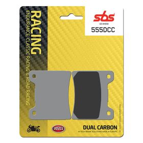 SBS Bremsbeläge Paar Carbon Mix 555DCC Racing für YAMAHA