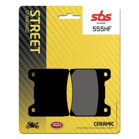 Plaquettes de frein en composé céramique SBS 555HF pour YAMAHA
