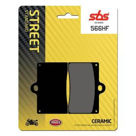 SBS 566HF Bremsbeläge Paar Keramikmischung für Straßenmotorräder
