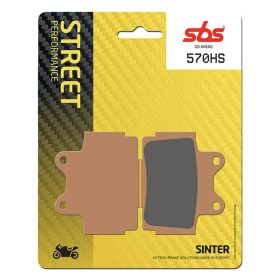 SBS 570HS brake pads pair sintered compound for YAMAHA