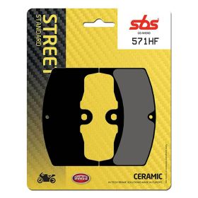 Plaquettes de frein SBS 571HF en composé céramique pour HONDA VF F 400