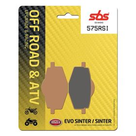 Jeu de plaquettes de frein Racing SBS composé fritté 575RSI