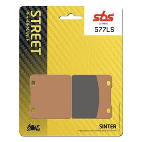 Plaquettes de frein arrière SBS 577LS en composé fritté pour SUZUKI