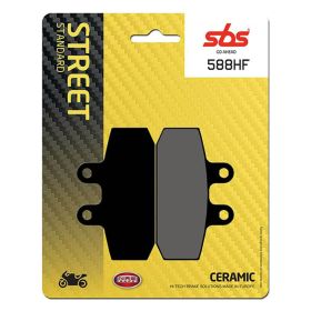 SBS 588HF Bremsbelagsatz Keramische Verbindung für Straßenmotorräder