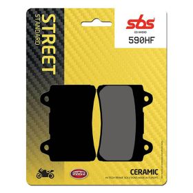 Plaquettes de frein en composé céramique SBS 590HF pour YAMAHA
