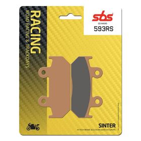 Paire de plaquettes de frein SBS composé fritté 593RS Racing pour Honda