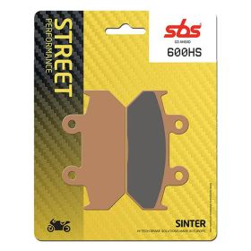 Plaquettes de frein en composé fritté SBS 600HS pour HONDA
