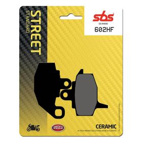 Ensemble de plaquettes de frein SBS 602HF en composé céramique pour KAWASAKI
