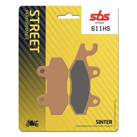 SBS 611HS Bremsbeläge Set gesinterte Verbindung für Straßenmotorräder