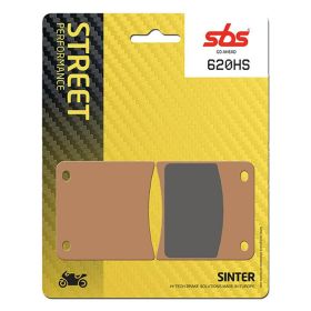 Paire de plaquettes de frein SBS 620HS en composé fritté pour SUZUKI