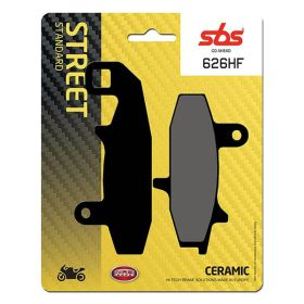 Kit de plaquettes de frein SBS 626HF en composé céramique pour SUZUKI