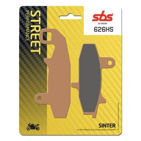 Paire de plaquettes de frein SBS 626HS en composé fritté pour SUZUKI