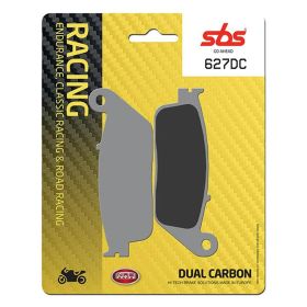 Paire de plaquettes de frein SBS Racing composé de carbone 627DC