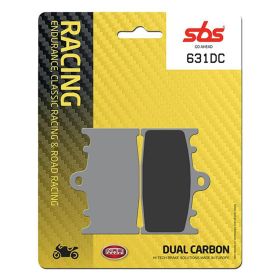 Plaquettes de frein de course paire SBS composé carbone 631DC