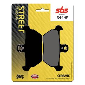 Kit de plaquettes de frein SBS 644HF en composé céramique pour BMW