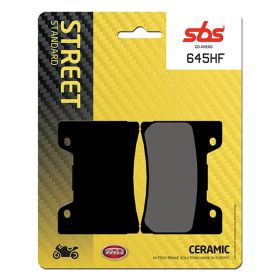 Plaquettes de frein en composé céramique SBS 645HF pour YAMAHA
