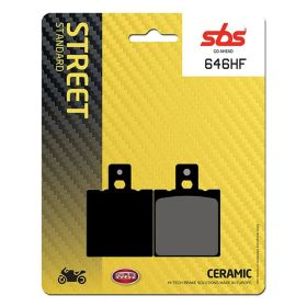 SBS 646HF Brake Pad Set Ceramic Formula for HONDA NSR F 125