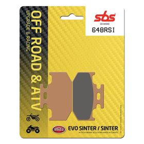 Ensemble de plaquettes de frein Racing SBS composé fritté 648RSI