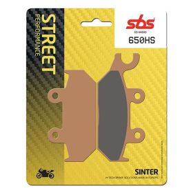 Plaquettes de frein SBS 650HS en composé fritté pour YAMAHA