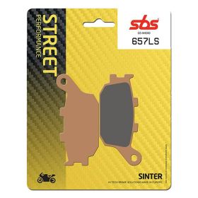 SBS 657LS Hinterradbremsbeläge Set gesinterte Verbindung