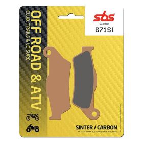 SBS 671SI Off-Road Bremsbelagsatz Sinterverbindung