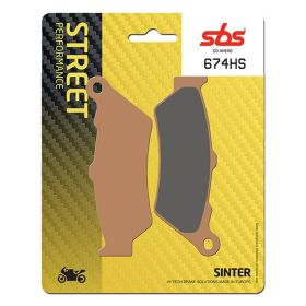 SBS 674HS Bremsbeläge Paar gesinterte Verbindung für Straßenmotorräder