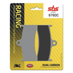 SBS Racing Brake Pads Pair Carbon Compound 676DC