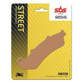Plaquettes de frein SBS 685HS paire en composé fritté pour HONDA