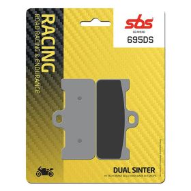 Plaquettes de frein de course SBS composé fritté 695DS-1
