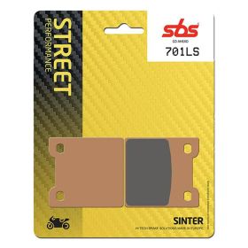 Plaquettes de frein arrière SBS 701HS en composé fritté pour SUZUKI RF R 900