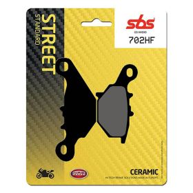 Paire de plaquettes de frein SBS 702HF en composé céramique pour SUZUKI