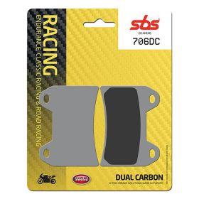 Rennbremsbeläge Paar SBS Carbon-Verbindung 706DC