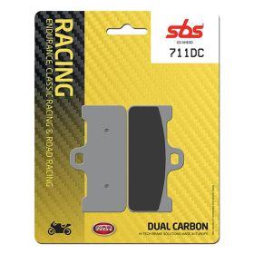Racing SBS Bremsbeläge Set Carbon-Verbundstoff 711DC