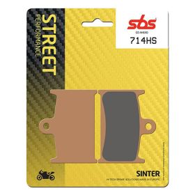 SBS 714HS brake pads pair sintered compound for SUZUKI