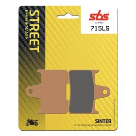 Plaquettes de frein arrière SBS 715LS paire composé fritté