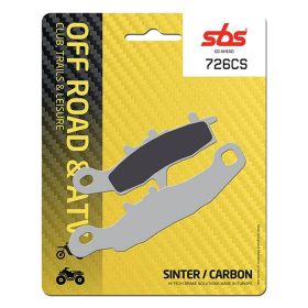 Plaquettes de frein en composite carbone SBS 726CS paire