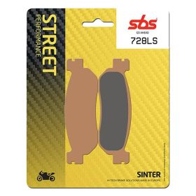 SBS 728LS rear brake pads pair sintered compound for YAMAHA