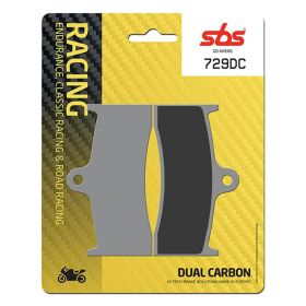 Racing SBS brake pads set carbon mix 729DC