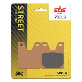 Plaquettes de frein arrière SBS 733LS paire composé fritté pour YAMAHA