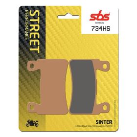 SBS 734HS Bremsbeläge Sinterverbindung für HONDA