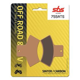 Plaquettes de frein en composé fritté SBS 755ATS pour POLARIS