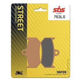 Jeu de plaquettes de frein arrière SBS 763LS en composé fritté pour MV AGUSTA