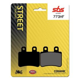 SBS 773HF Bremsbeläge Paar Keramische Verbindung für Straßenmotorräder