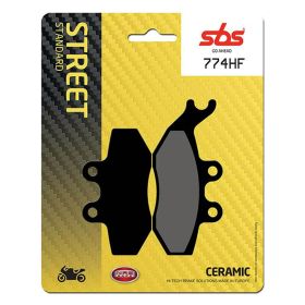 SBS 774HF Bremsbeläge Paar Keramische Verbindung für Straßenmotorräder