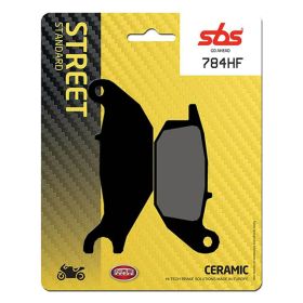 Plaquettes de frein en composé céramique SBS 784HF pour HONDA