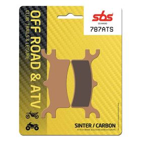 Plaquettes de frein SBS 787ATS en composite fritté pour POLARIS