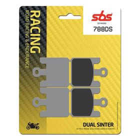 SBS Racing Brake Pads Sintered Compound 788DS-1 4 Pieces