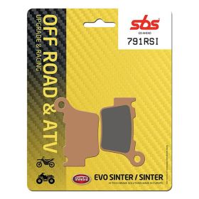 Paire de plaquettes de frein Racing SBS composé fritté 791RSI