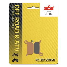 Plaquettes de frein tout-terrain SBS 794SI en matériau fritté pour KTM SX 65